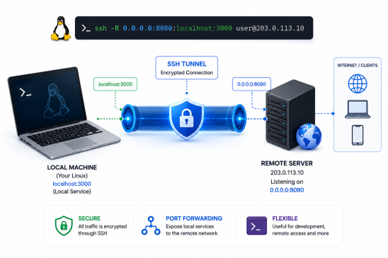 How to Configure SSH Tunneling in Linux: A Practical Guide to Secure Port Forwarding