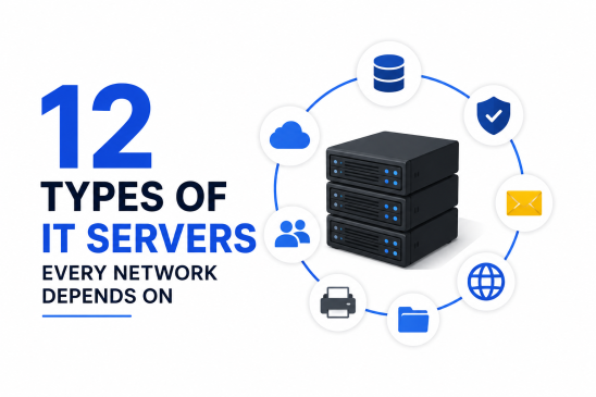 12 Types of IT Servers Every Network Depends On (And What They Actually Do)