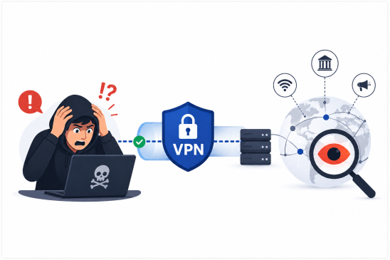 Why a VPN Doesn't Make You Hidden: The Real Truth About Online Anonymity