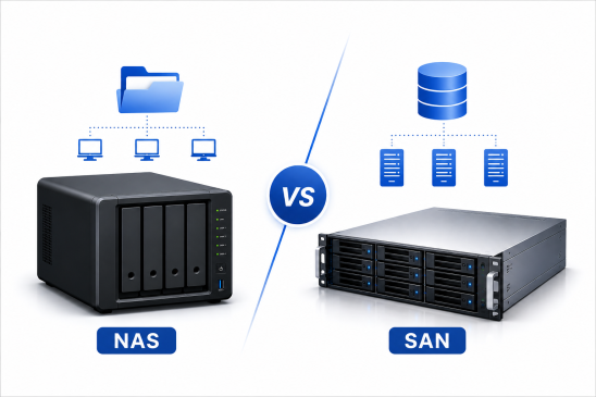 NAS vs SAN: A Practical Guide to Choosing the Right Storage for Your Business