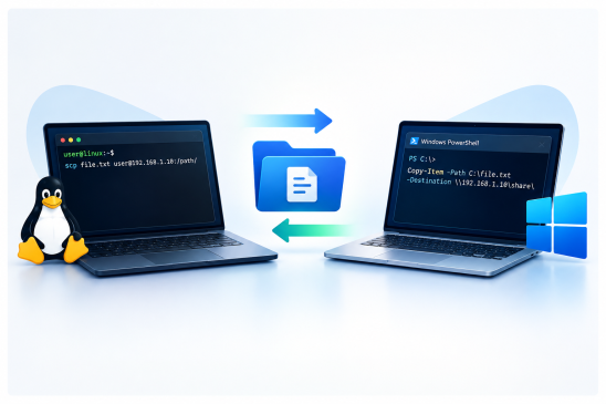 Transferring Files from the Command Line: A Practical Guide to Linux Shell and Windows PowerShell