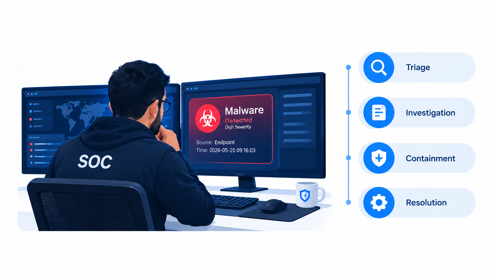 What Happens When a SOC Analyst Receives a Malware Alert?